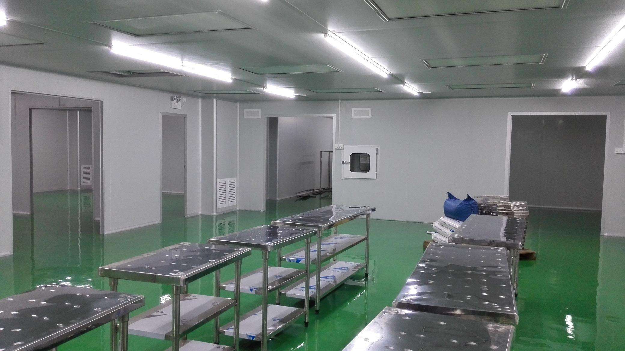 東莞食品廠(chǎng)無(wú)塵車(chē)間