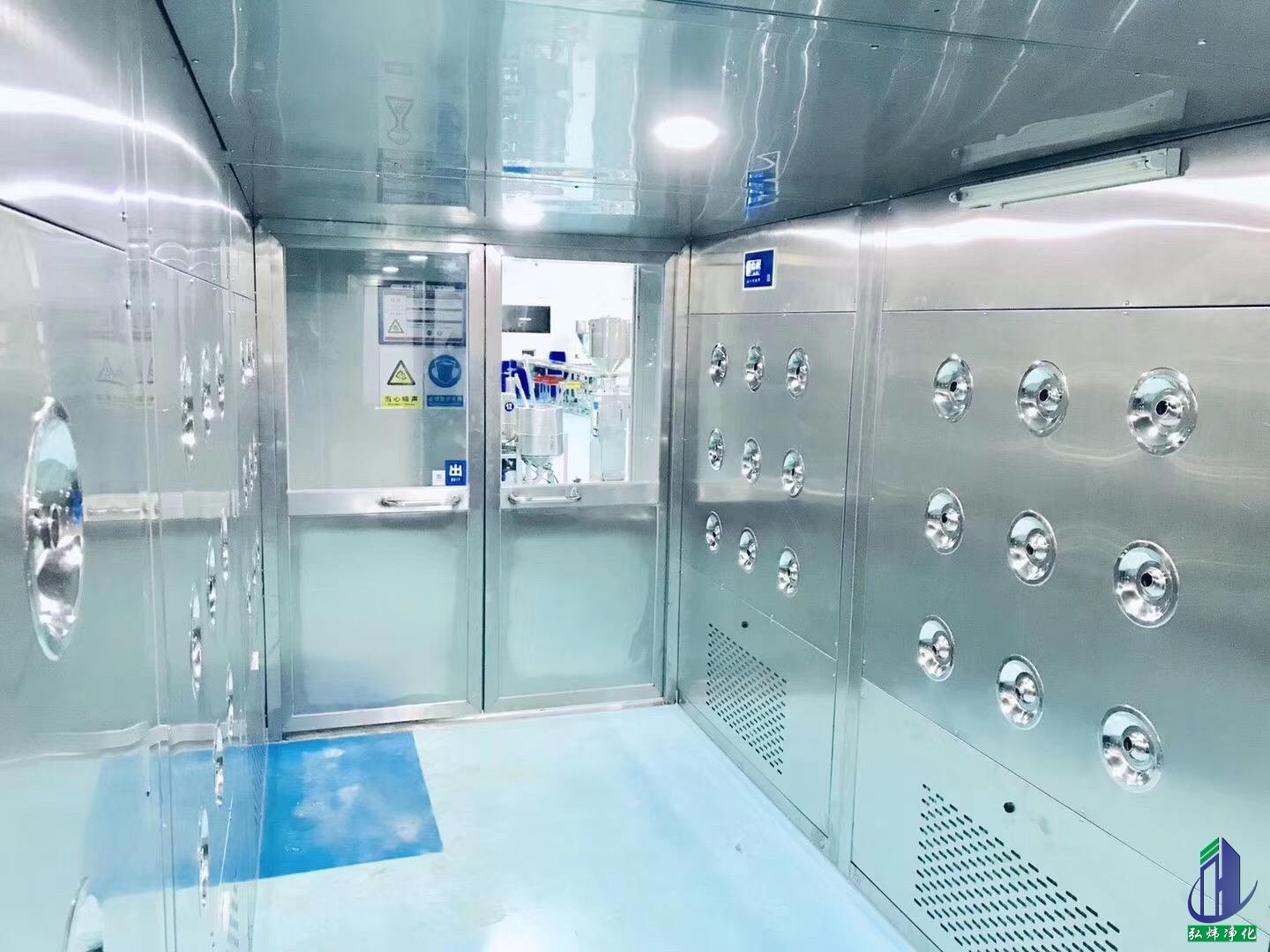 凈化車間施工，風(fēng)淋室